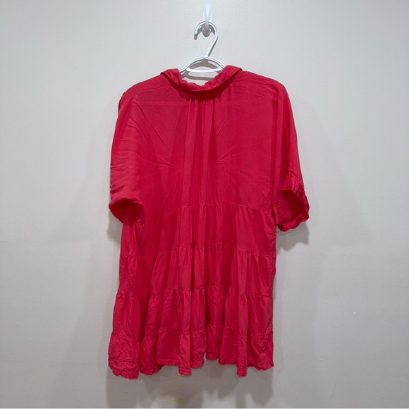 Solitaire boho oversized embroidered blouse - Picture 2 of 9